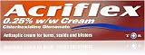 Acriflex Antiseptic Cream 30g Chlorhexidine Burns & Skin Care view 1