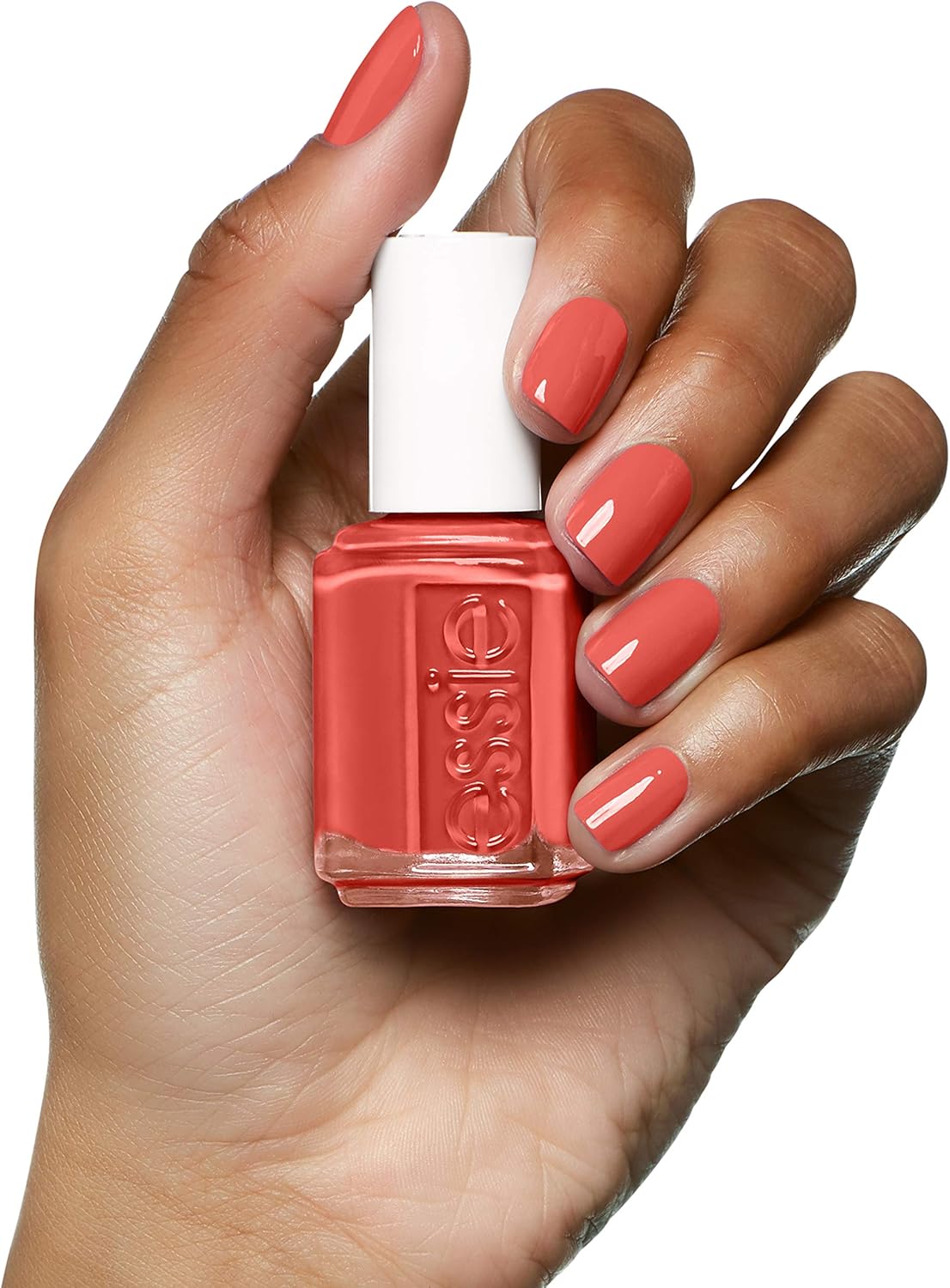 essie Original Nail Polish, Coral and Orange Shades, 70 Chubby Cheeks 13.5 ml - Image 5