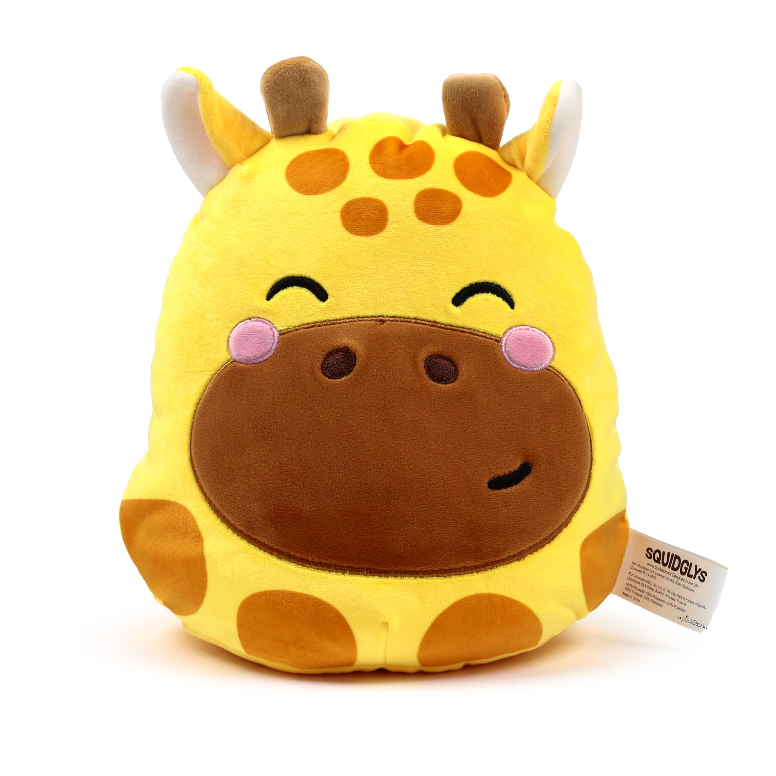 Puckator Plush Cushion - Raffi The Giraffe - Multicoloured