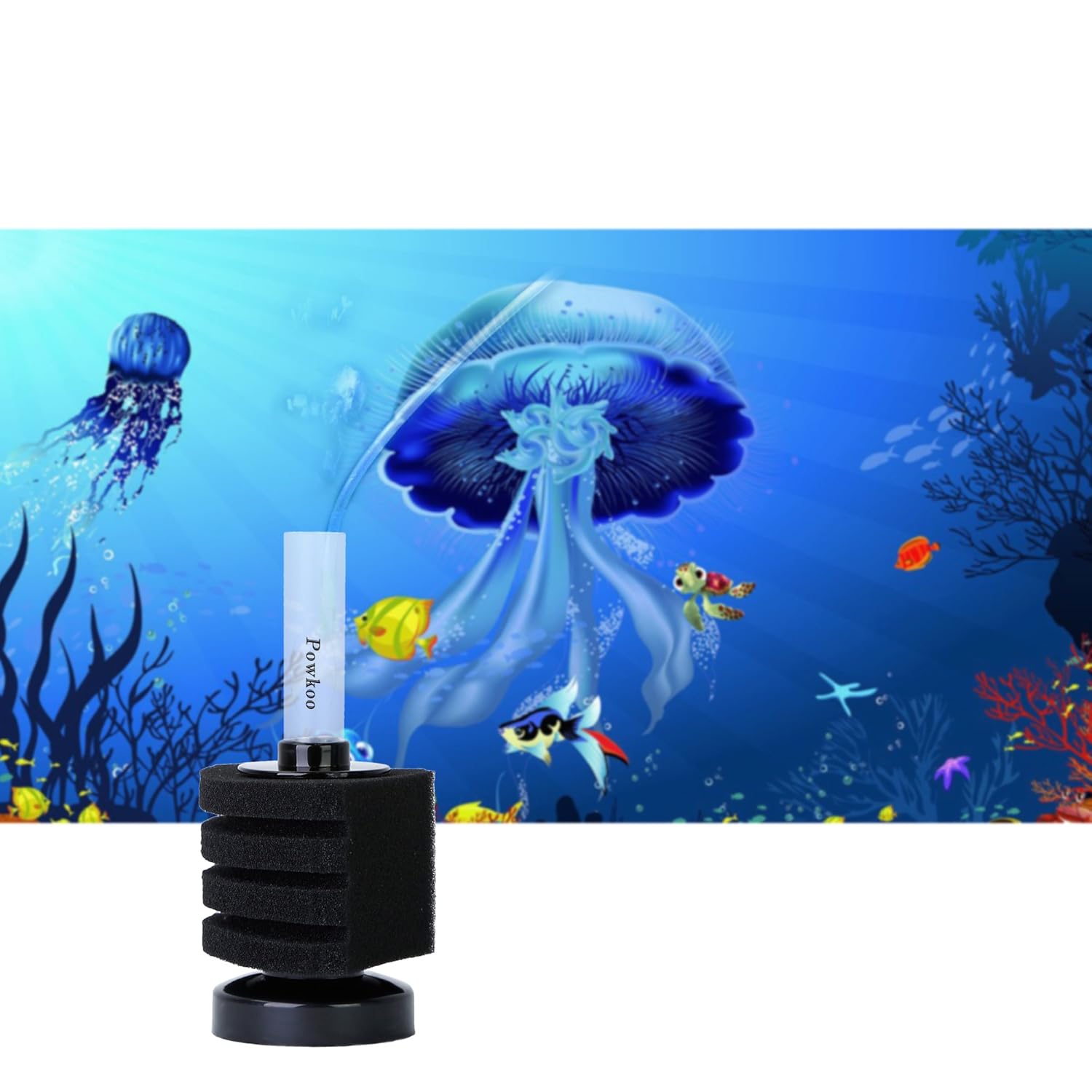 安い Powkoo Aquarium Sponge Filterコーナーフィルタースポンジタンクサイズ 10ガロン B01m4i99q9 お気にいる Crystalcadence Com