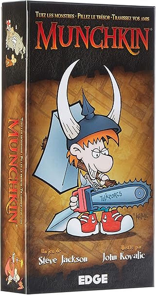 Asmodee - Juego de Cartas Munchkin [versión Francesa]: Amazon.es: Juguetes y juegos