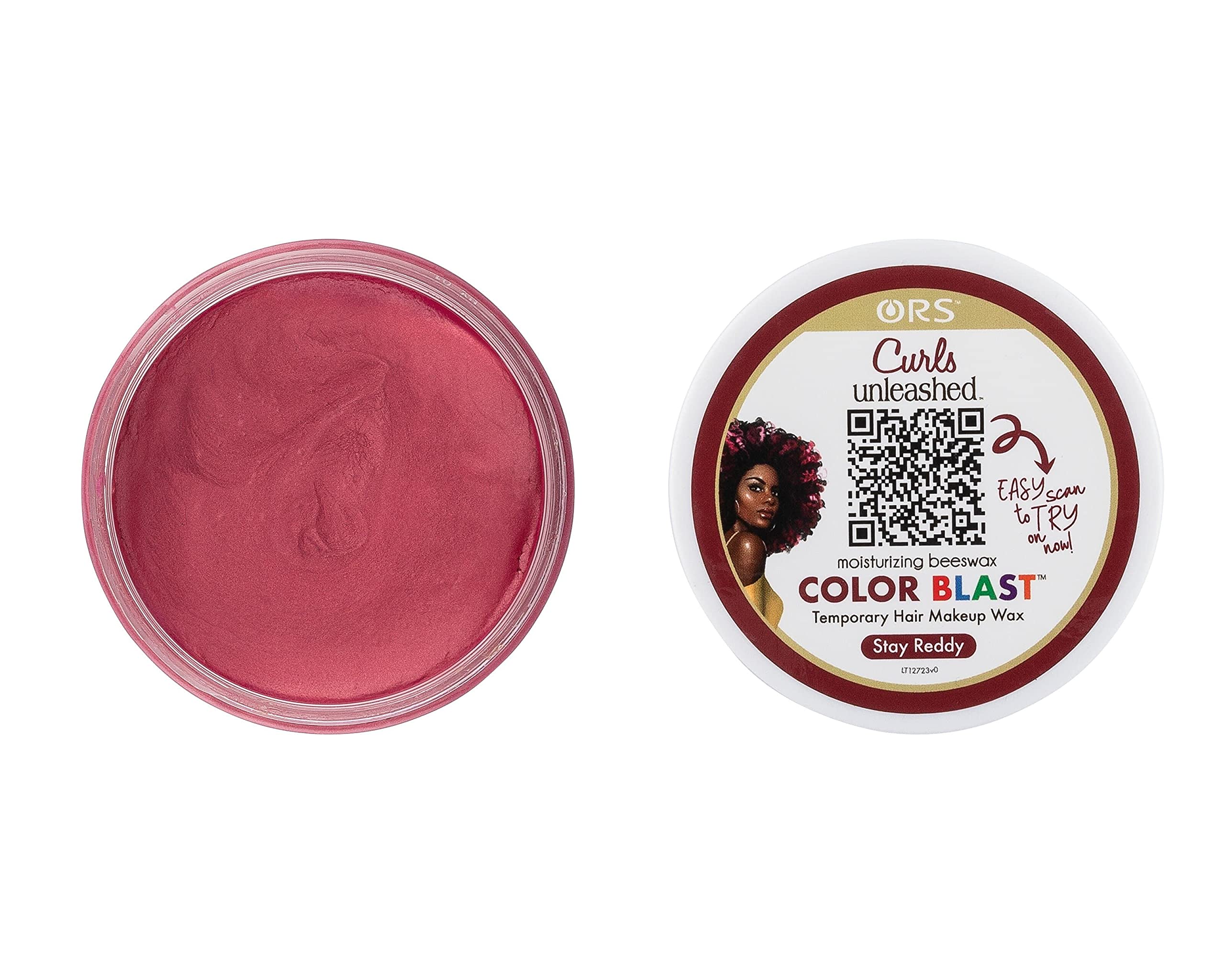 Curls Unleashed Color Blast Hair Wax, Temporary Curl Defining Wax, Stay