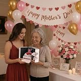 ADDWel Eternal Rose & I Love You Mum Necklace - Gift for Mum view 4