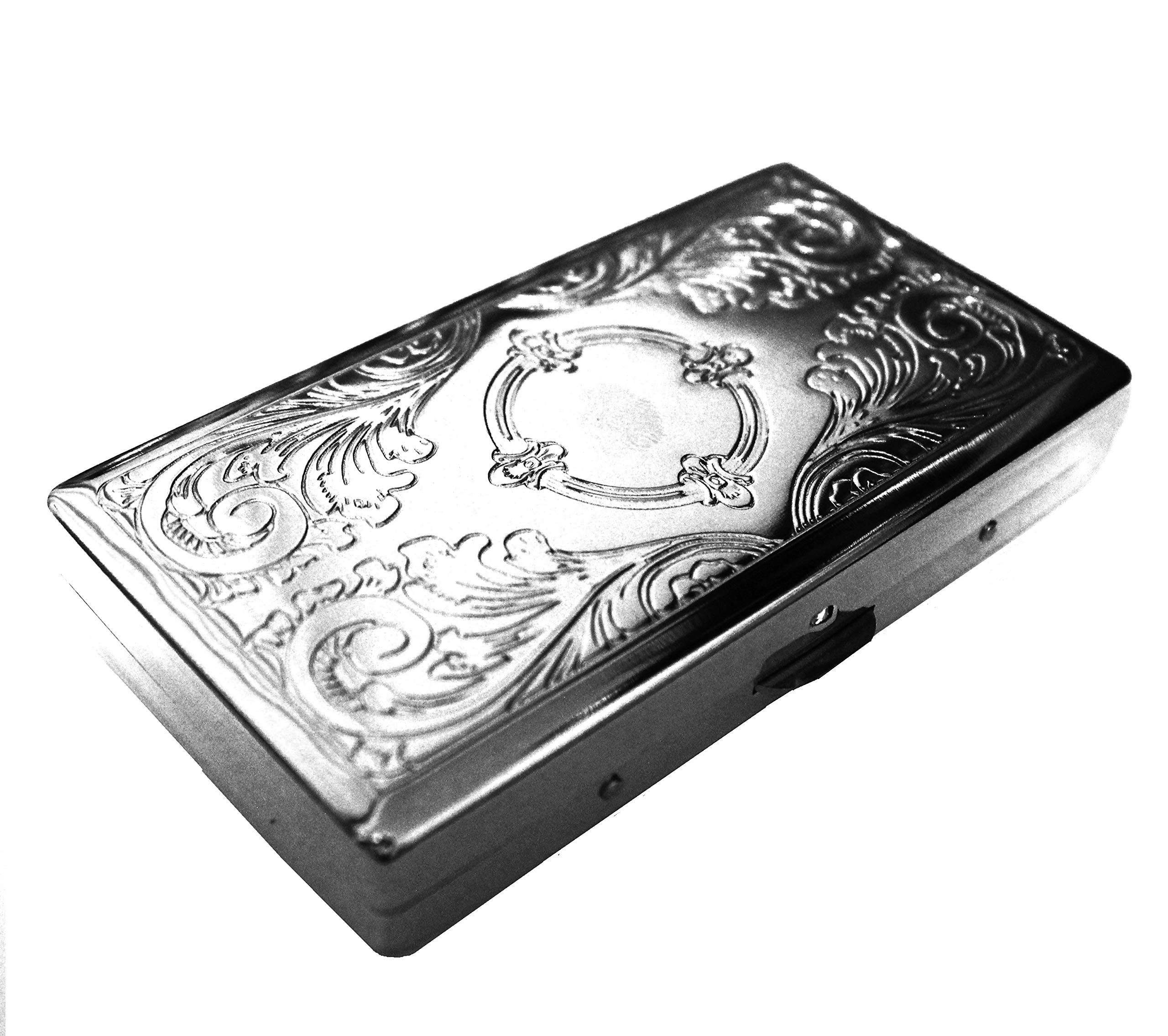 Etched Case for Regular Size and 100's Cigarette, 100 MM