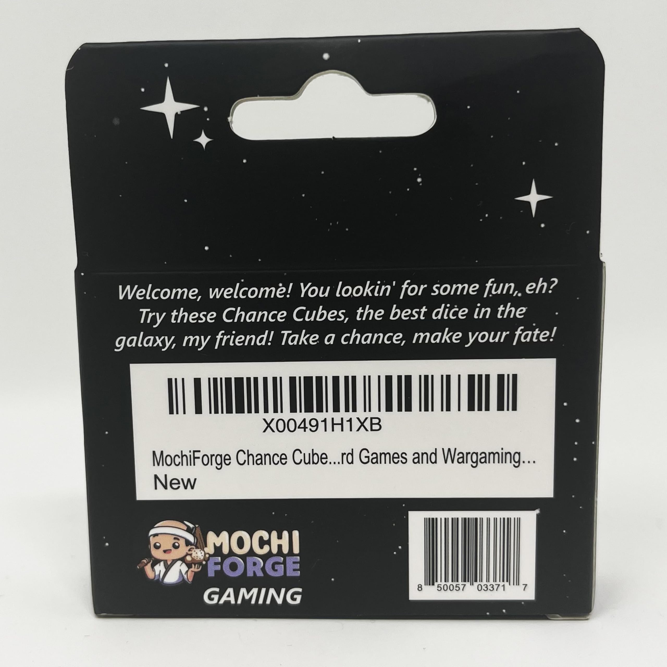 Chance Cubes D6 Dice Set of 10 | Sci-Fi Themed Dice for Star Wars Unlimited, Warhammer 40k, DND, Board Games, Tabletop, Space and Wargaming