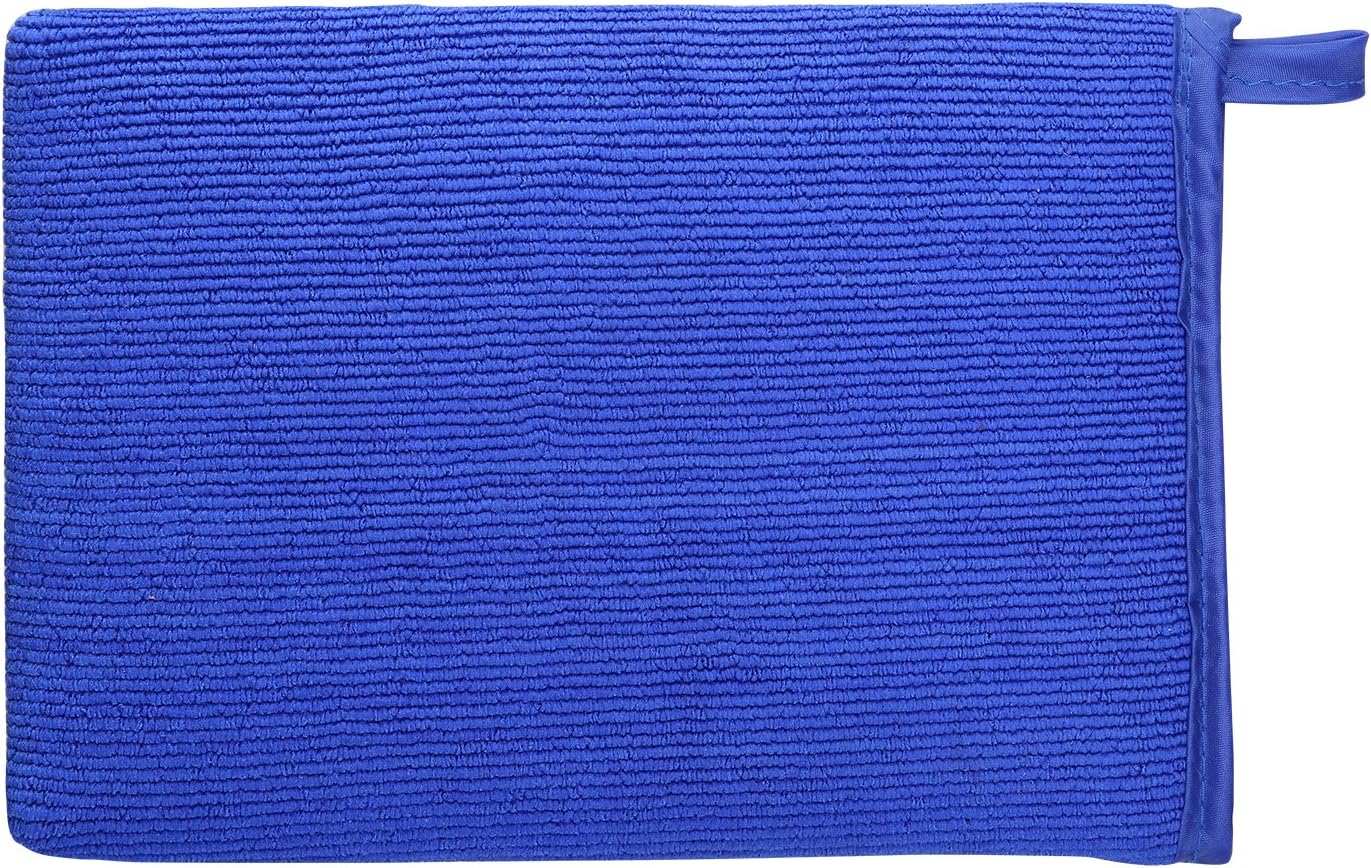 JIANFA Clay Bar Mitt, AutoScrub Fine Grade Wash Mitt Automotive Detailing Towel Wash Mitt Clay Bar Alternative, 1 Piece Blue: Automotive