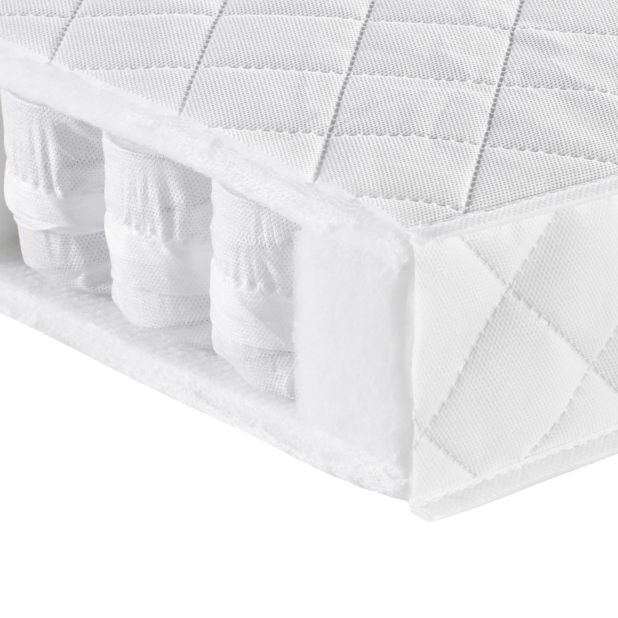Babymore Pocket Sprung Cot Mattress - 120 x 60 cm