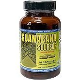 Good Health Buena Salud Organic Guanabana Soursop Leaf (Annona muricata) Supplement 90 Capsules