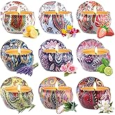 Scented Candles Gift Set for Women, 9 Pack Aromatherapy Candles for Home Scented, 180 Hour Long Lasting Soy Candle Lavender Candle Valentine's Day Birthday Chrismas Gifts for Women Bath Spa Yoga