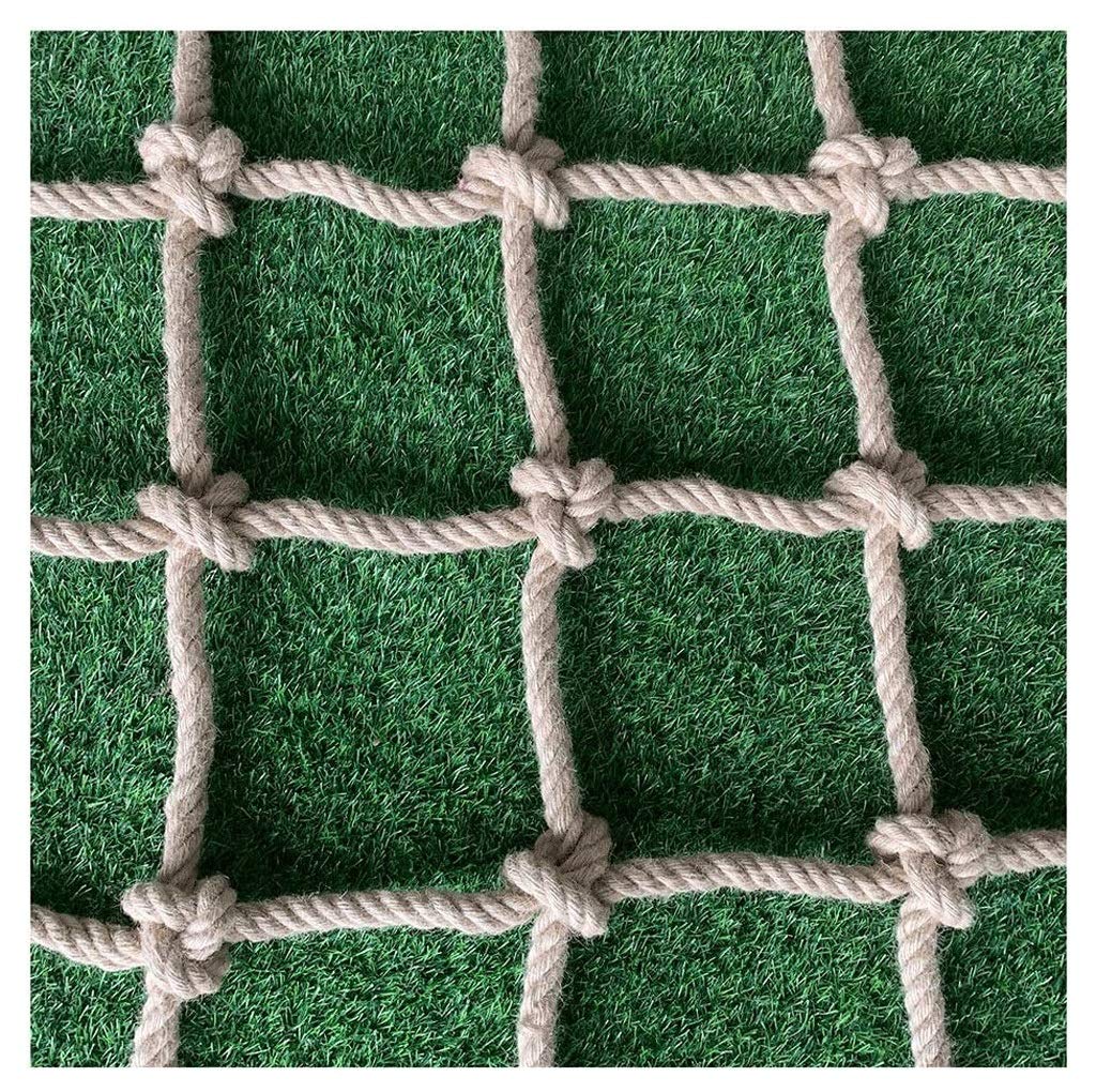 STTHOME Child Safety Net Protection Climbing Frames Children's training climbing net, balcony children's stair railing net, retro ceiling decoration net, cargo trailer isolation net, 2 * 3M(7 * 10ft)