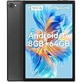 ZOFYWNAS 10 Inch Tablet, Octa-Core Tablet, 8GB+64GB (TF 1TB), Android 14 Tablets, Widevine L1 Compatible with WiFi 6, Black