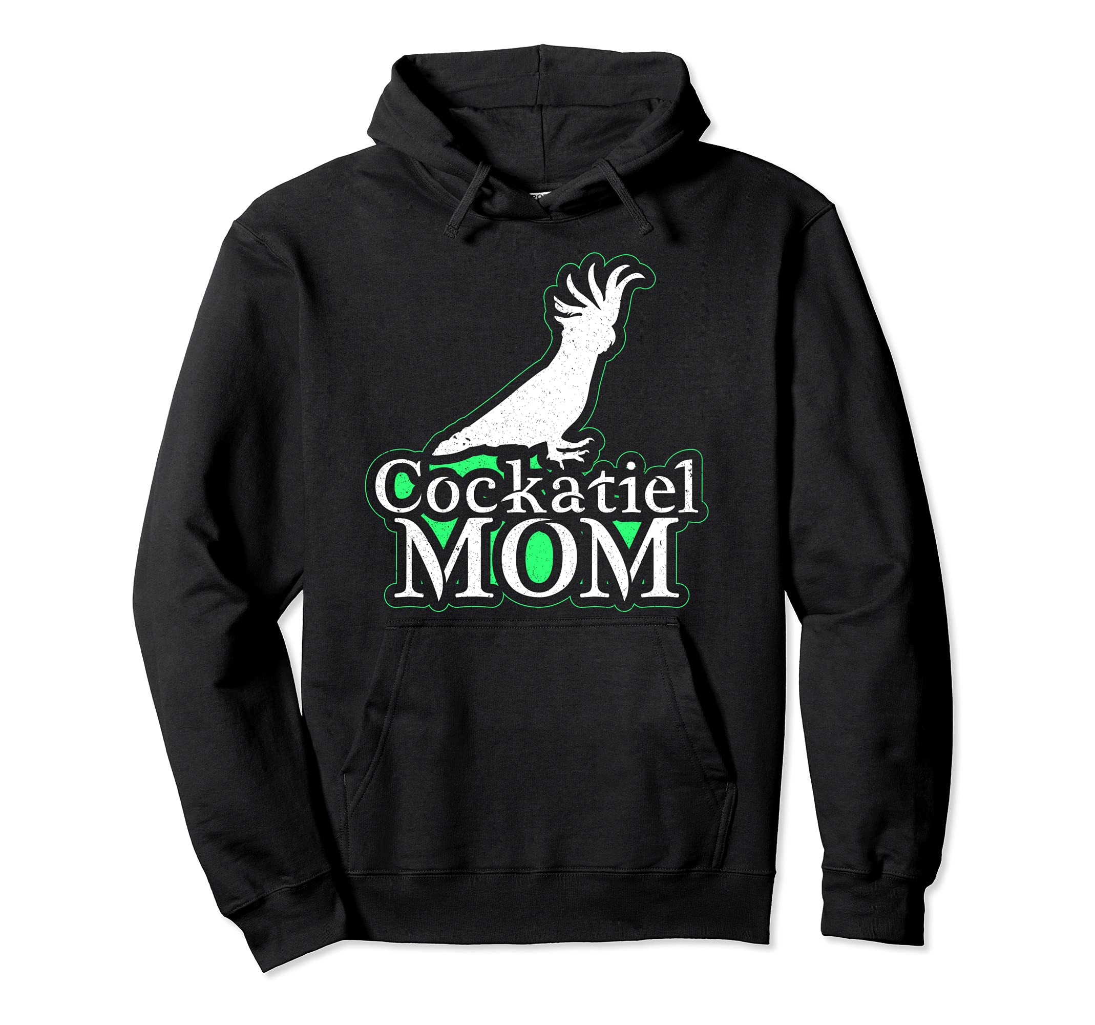 Cockatiel Mom Bird Mama Parrot Bird Owner Pet Pullover Hoodie
