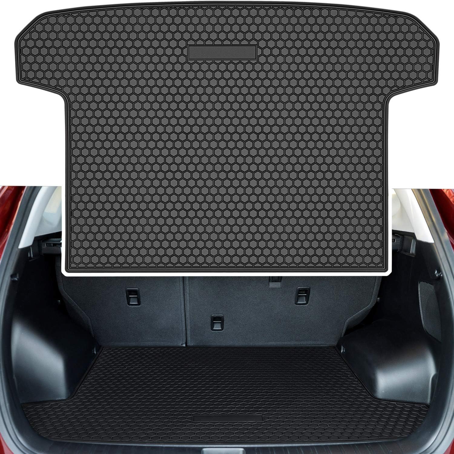 Ecowlboy Trunk Cargo Liner Mat Tray for Hyundai Tucson 2016 2017 2018