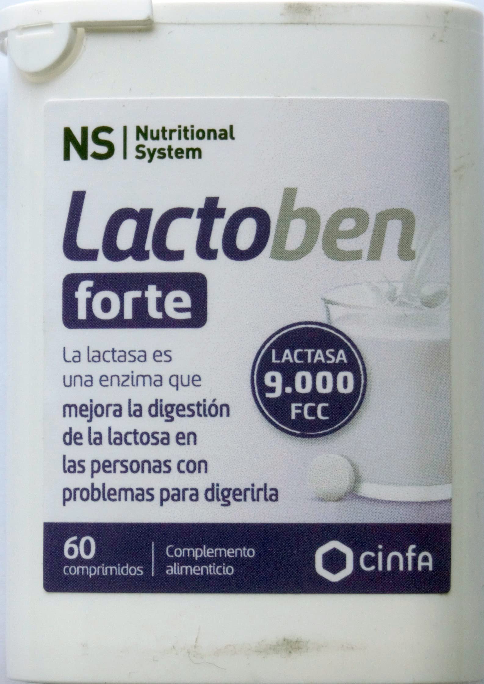 NS Digestconfort Lactoben Forte 60 Tablets 26.5 g