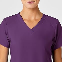 WonderWink W123 Women’s Stylized V-Neck Scrub Top