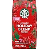 Starbucks Limited Edition Holiday Blend, Medium Roast Ground Coffee, 10 OZ Bag (Pack of 1)