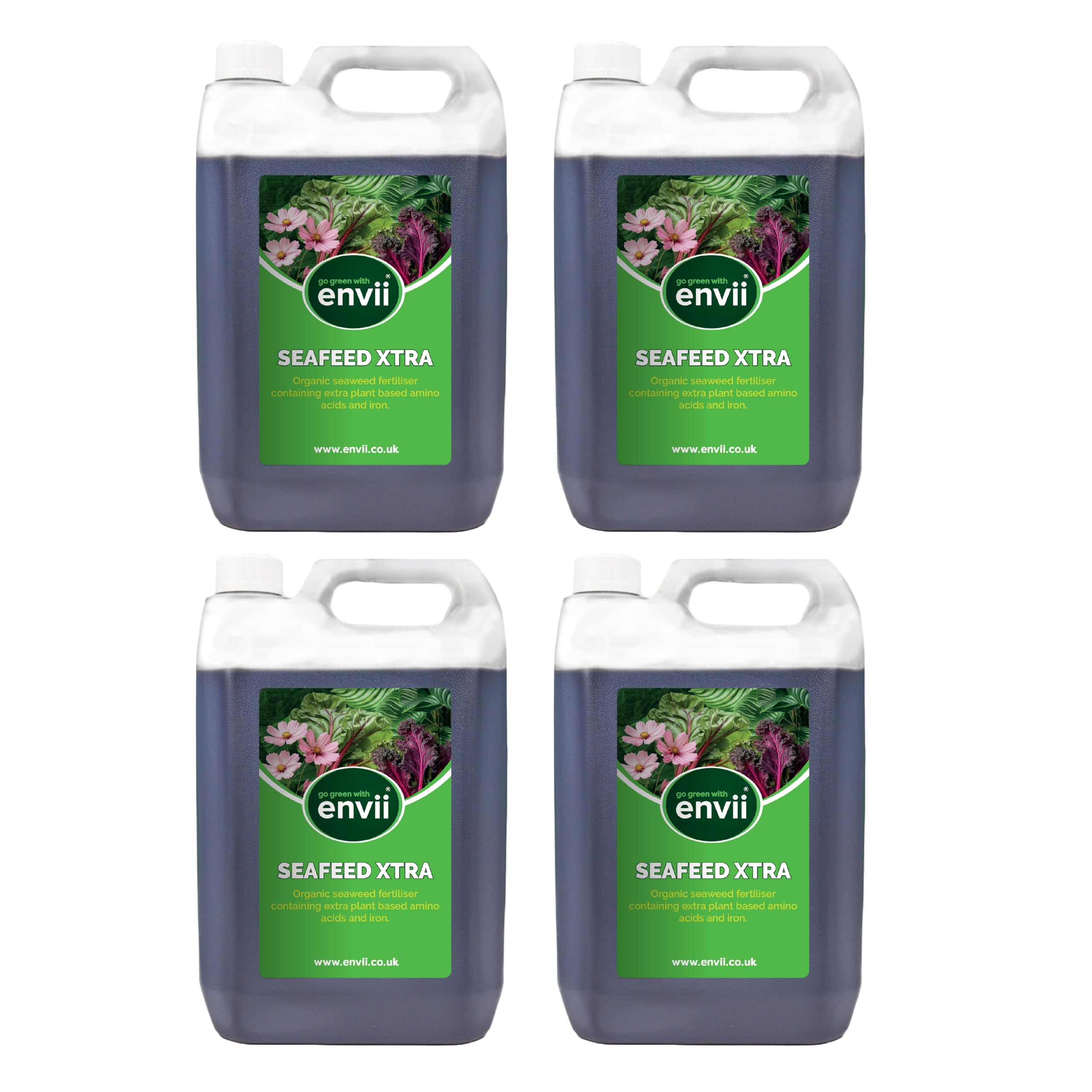 Envii Seafeed Xtra - Organic Liquid Seaweed Fertiliser - 20 Litre
