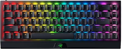 Razer BlackWidow V3 Mini HyperSpeed Wireless 65% Keyboard Yellow Switch