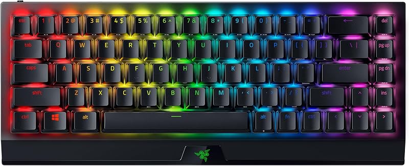 Razer BlackWidow V3 Mini HyperSpeed Wireless 65% Keyboard Yellow Switch