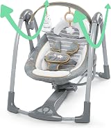 Ingenuity Swing 'n Go Deluxe 5-Speed Portable Baby Swing 0-9 Months view 4