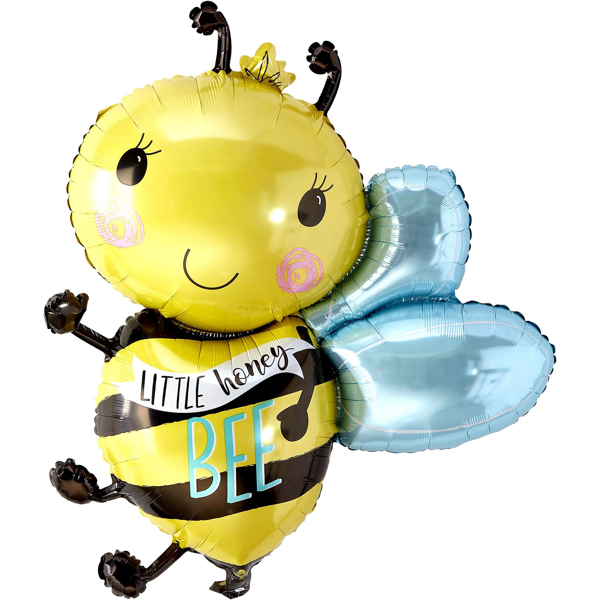 Amscan 3799601 What Will It Bee Foil Balloon 63cm x 76cm - 1 Pc
