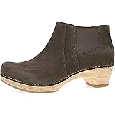Dansko Women’s Chelsea Ankle Clog Boot Lane Bootie with Double Gore for Easy Wear and Cushioned, Energy-Return Footbeds