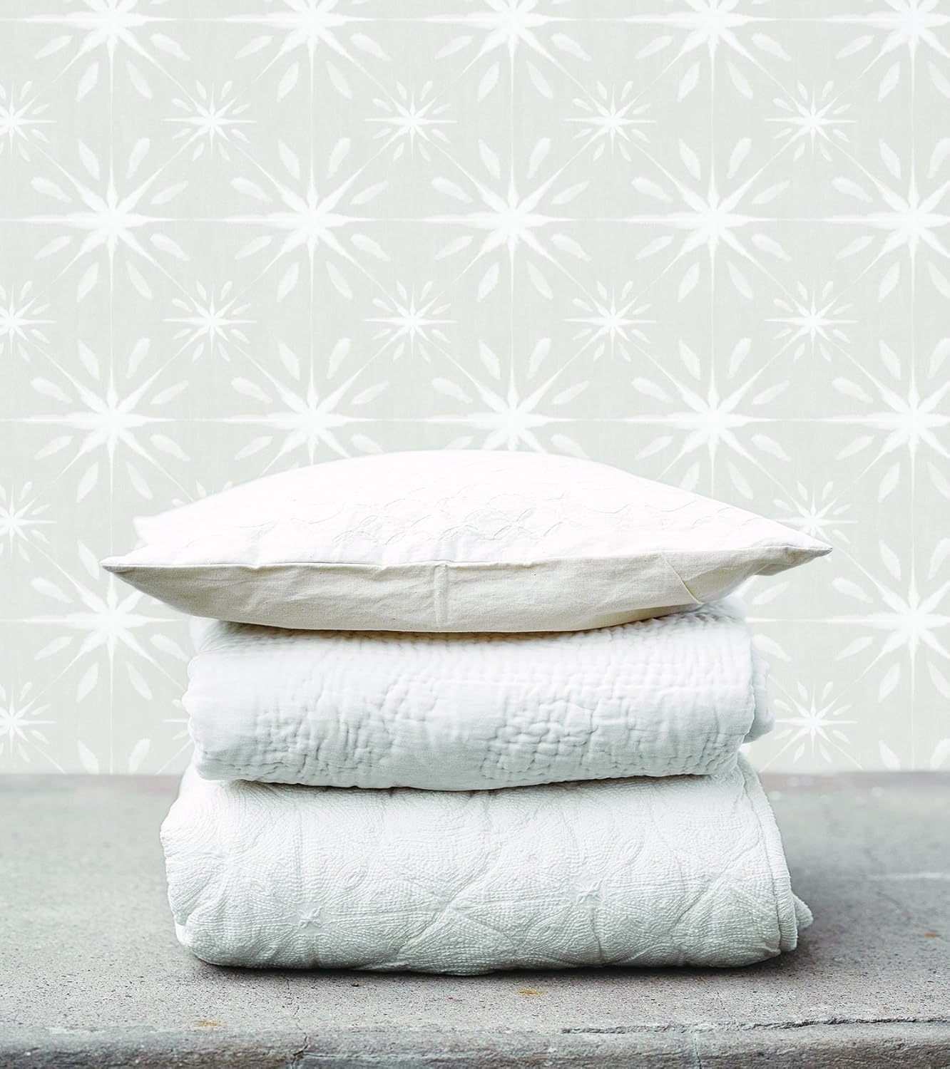 Galerie G56292 Nordic Elements Star Design Wallpaper, Greige, 10m x 53cm - Image 4