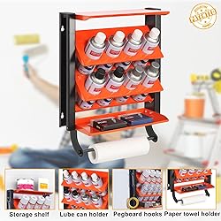 TORACK Spray Paint Can Holder with Paper Towel