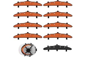 LENPORL BATVOX 9Pcs Hard Hat Sweatband Washable, Reusable Hard Hat Accessories Replacement Cotton Hard Hat Liner for Hard Hats Helmet Comforter Pad