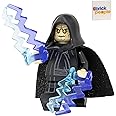LEGO Star Wars: Emperor Palpatine Minifigure with Force Bolts (Figure 1.7 inches Tall)