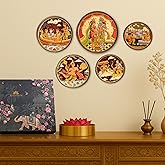 RITUALISTIC Ramayan Wall Plates for home decoration & living room | Metal Wall Décor | Gift items for unisex | Wall art | Wal