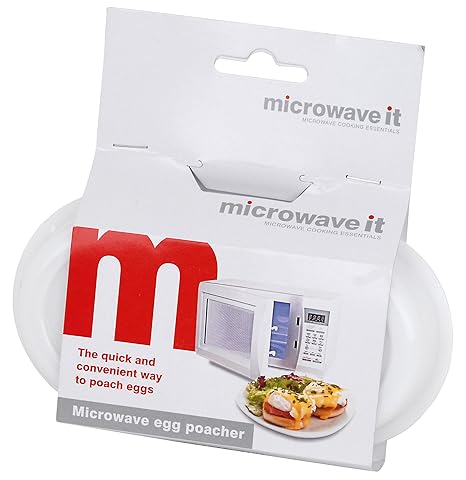 Microwave it - Escalfador de huevos para microondas: Amazon.es