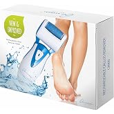 Own Harmony Electric Foot Callus Remover - Rechargeable Pedicure File Tool | Soft Feet in Minutes, Skin-Safe, 3 Refill Heads, Portable Pedi Kit, Powerful, Easy to Clean, Water-Resistant, 2-Year Warranty