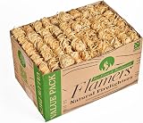 Flamers Natural Wood Wool Firelighters 200 Pack UK Made view 3