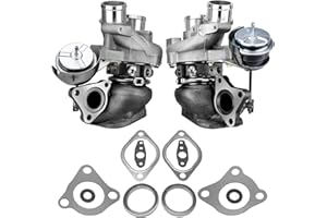53039880469 Left & Right Turbocharger Set K03 Turbo Compatible with 2013-2016 Ford F150, 2015-2016 Expedition, 2015-2016 Tran