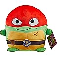 Mattel Teenage Mutant Ninja Turtles: Mutant Mayhem Cuutopia Plush Toy, 10-Inch Raphael Kawaii-Style Soft Figure, Orange-Masked Mikey Collectible