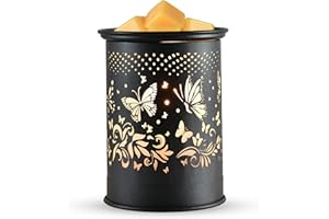 kobodon Metal Wax Warmer,Wax melt Warmer,Candle Wax Burner, Electirc Wax Melt Warmer Candle Melter as Gifts for Moms Grandma Women Girls(Butterfly)……