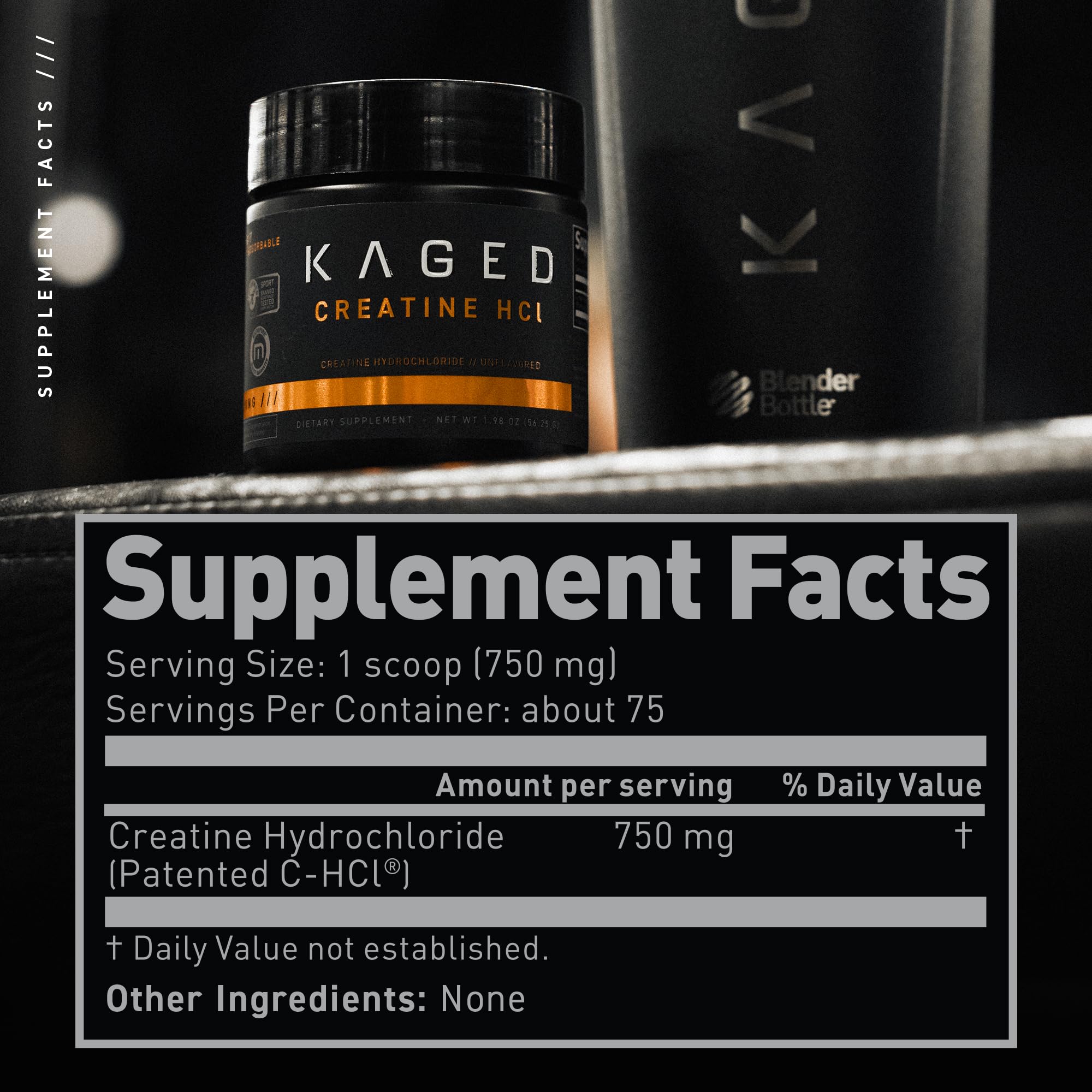 Mua Kaged Creatine HCl Powder | Unflavored | Supports Muscle Growth and ...