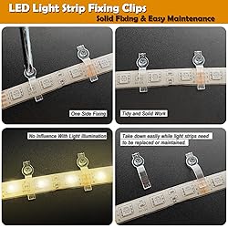 GRIVER 100 Pack Strip Light Mounting