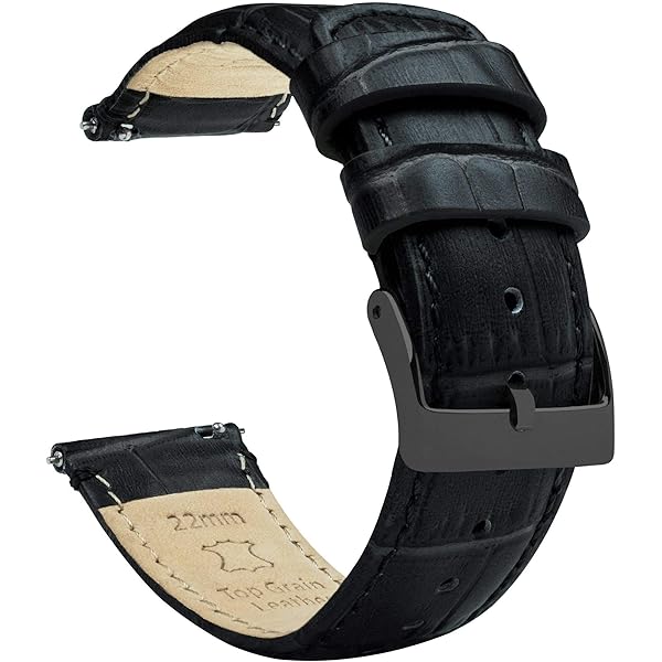 HIRSCH Classic 01009150-1-14 - Correa Para Reloj, Piel, Color Negro