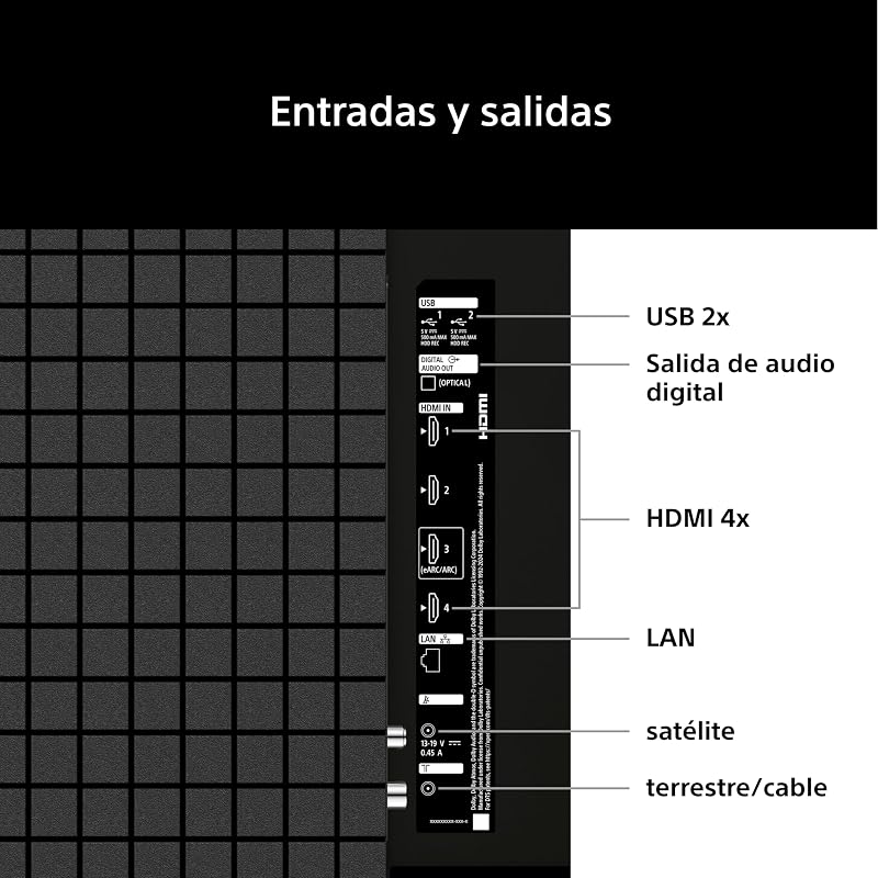 BRAVIA 2 II 75 Pulgadas TV 4K Smart TV (Google TV), Procesador X1, Escalado 4K, Dolby Atmos y DTS:X, Compatible con PS5, 75S20M2, Modelo 2026