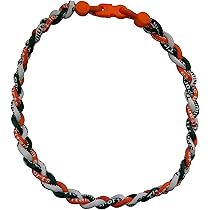 ●FLARE UP● Braided Handmade Necklace (FL-730_White) Amazon.com: Sports Farm Braided Twist Tornado Baseball
