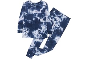 Owlivia 100% Organic Cotton Baby Long Sleeve Pajama Sets, Toddler Boy Girl 2-Piece Sleepwear