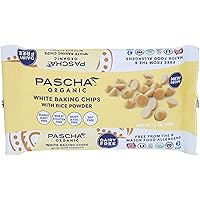 Pascha, Organic White Rice Chocolate Baking Chips, 7.1 Ounce