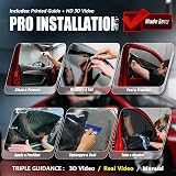 Vepagoo Universal Car Window Tint Film 5% VLT 6.1m x 50cm Roll Black view 9