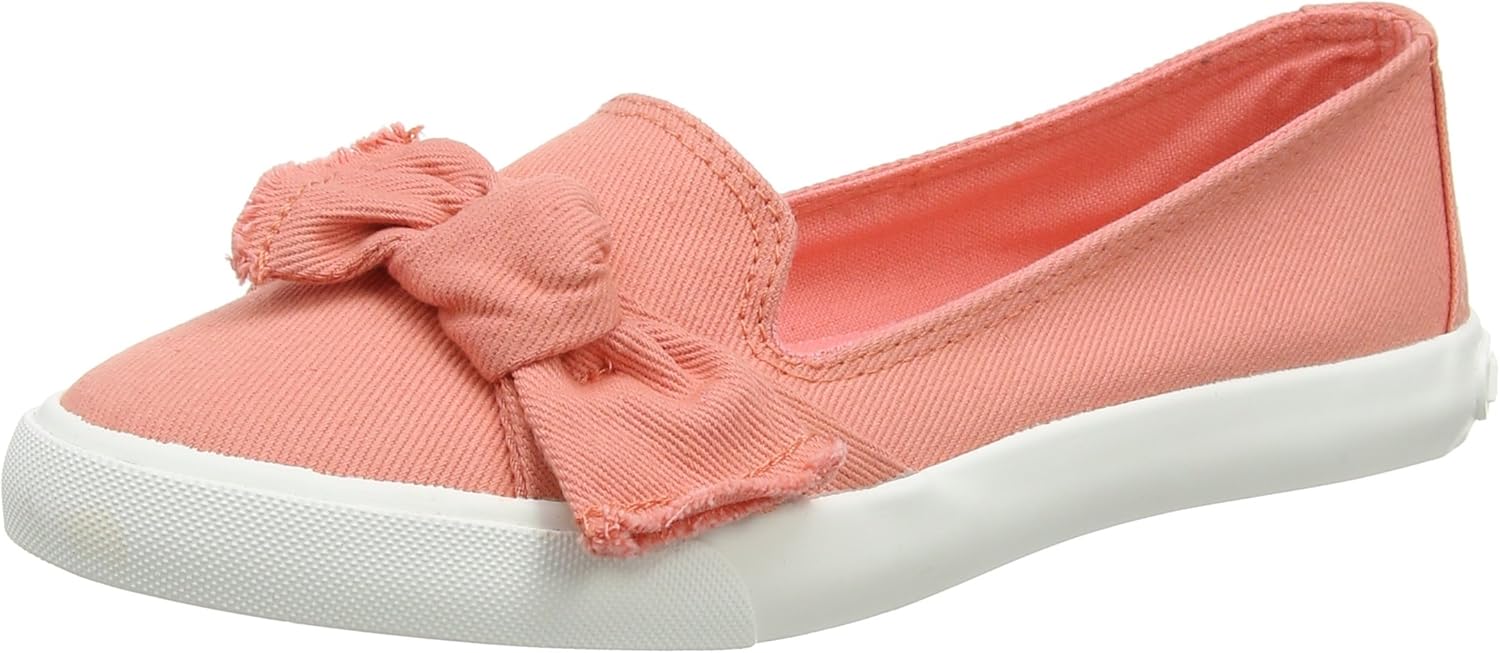 Rocket Dog Women's Clarita Ballet Flats, Orange (Denim Dan Peach), 5 UK
