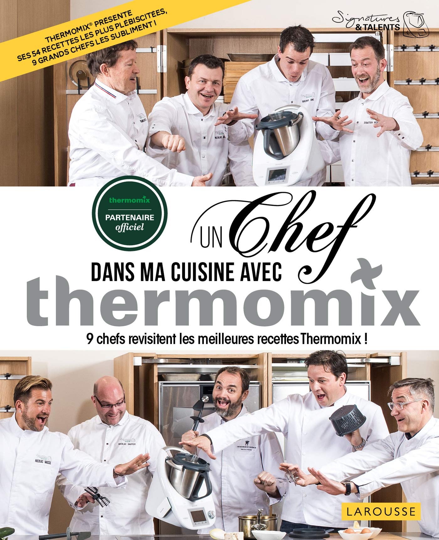 Amazon Fr Un Chef Dans Ma Cuisine Avec Thermomix 9 Chefs Revisitent Les Meilleures Recette Thermomix Besse Fabrice Livres