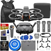 DJI Avata 2 FPV Drone with 3-Battery Fly More Combo 4K Video Bundle with 128GB Memory, Landing Pad, CPS 2 Year Warranty + More