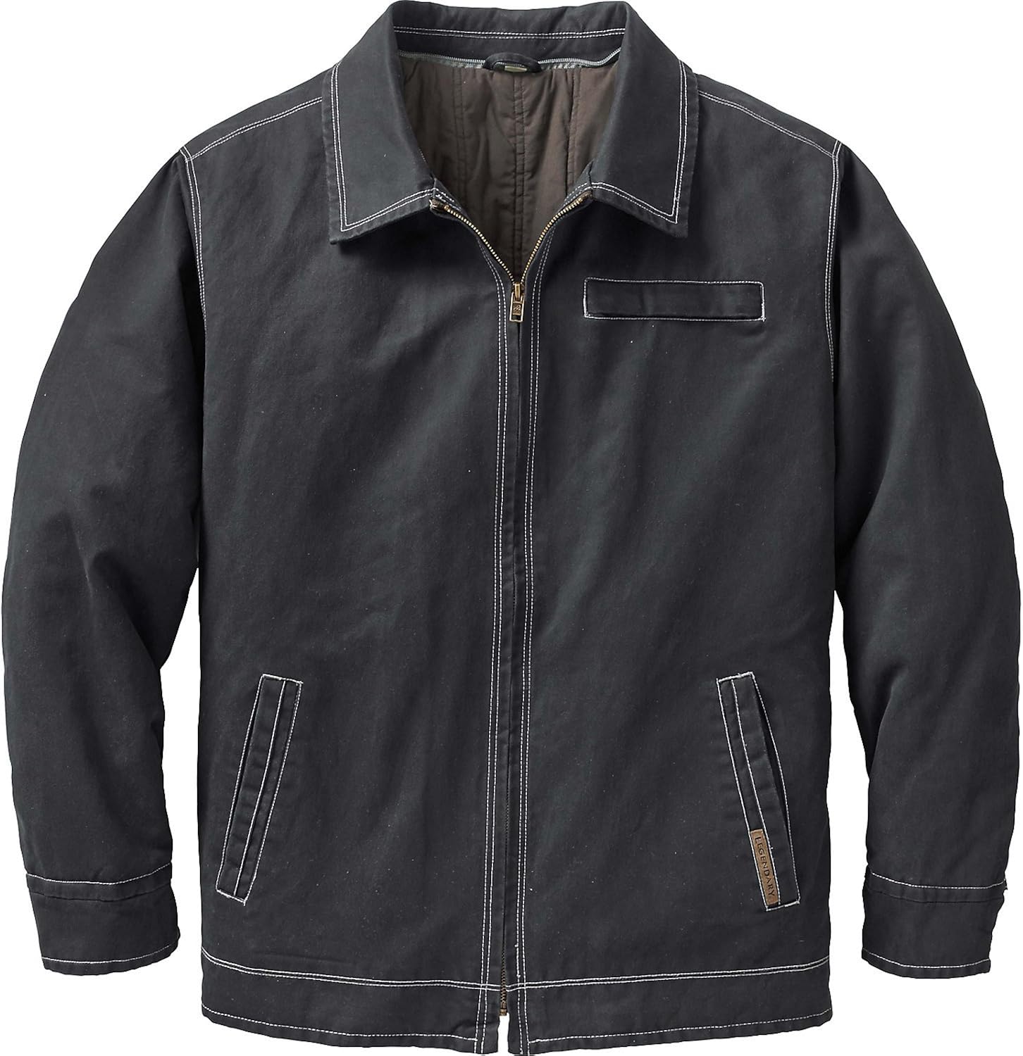 Legendary Whitetails Men’s Rugged Full Zip Dakota Jacket: Clothing