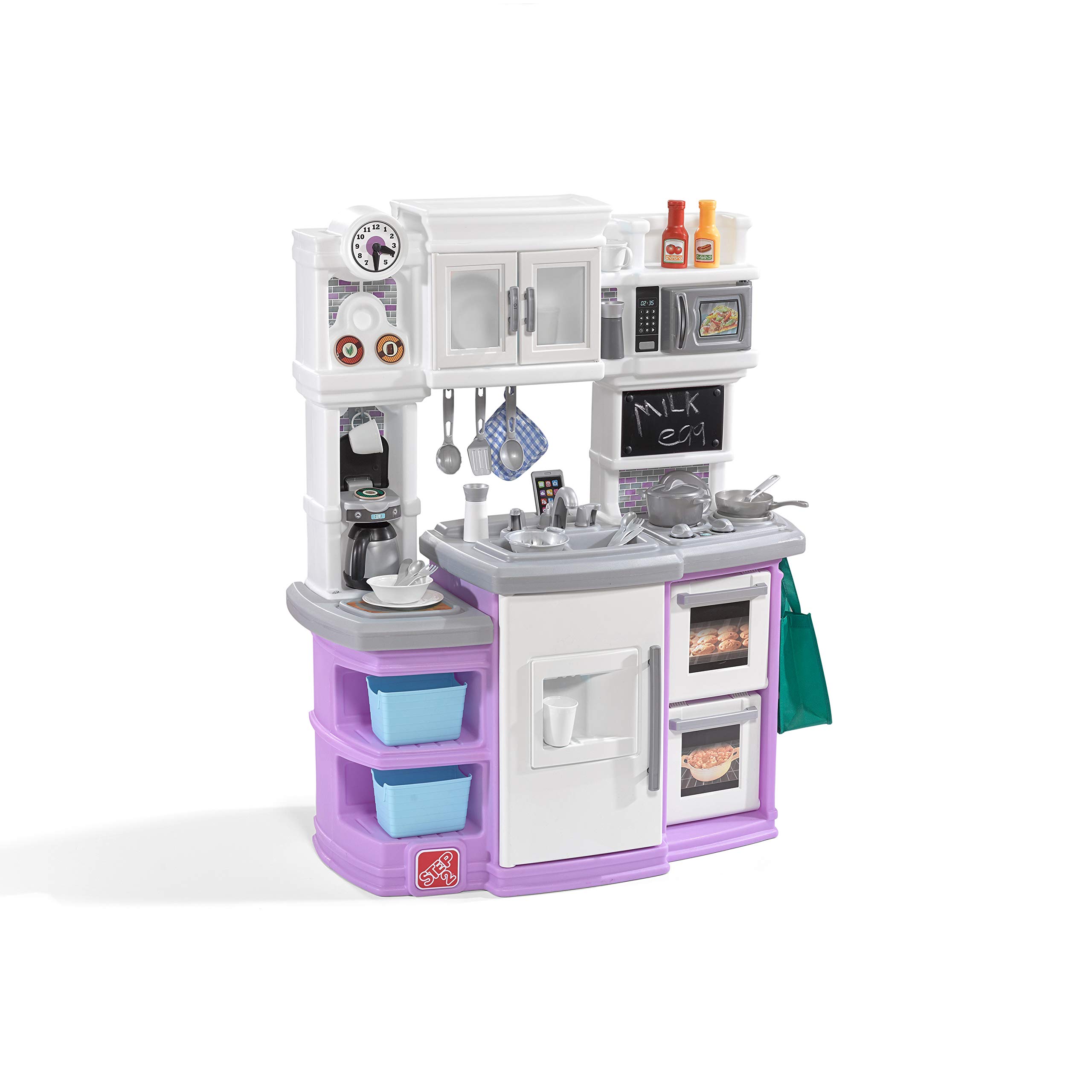 Step2 Great Gourmet Kitchen Durable Kids Kitchen Playset with